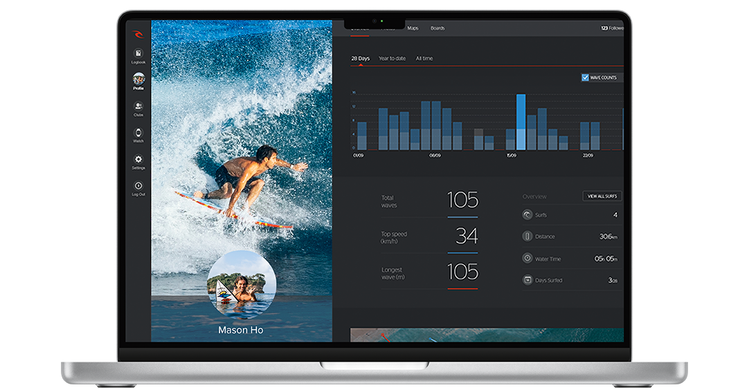 SEARCH GPS２RIPCURL Search GPS 2 Watch | Digital Surf Watch - Rip Curl